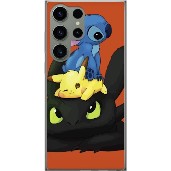 Samsung Galaxy S23 Ultra Kuori / Matkapuhelimen kuori - Lilo ja Stitch