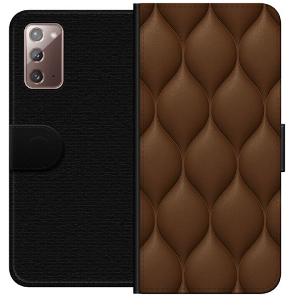Samsung Galaxy Note20 Plånboksfodral Cocoa Scales