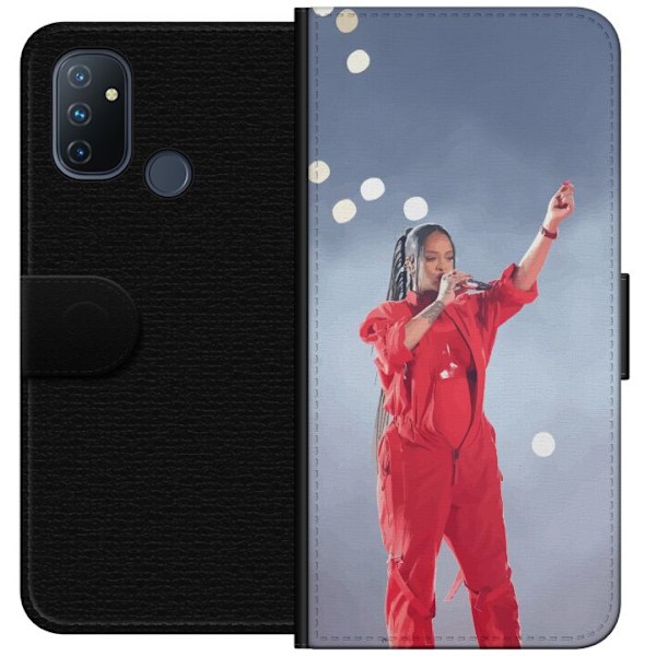 OnePlus Nord N100 Lompakkokotelo Rihanna – Trendsetting Look