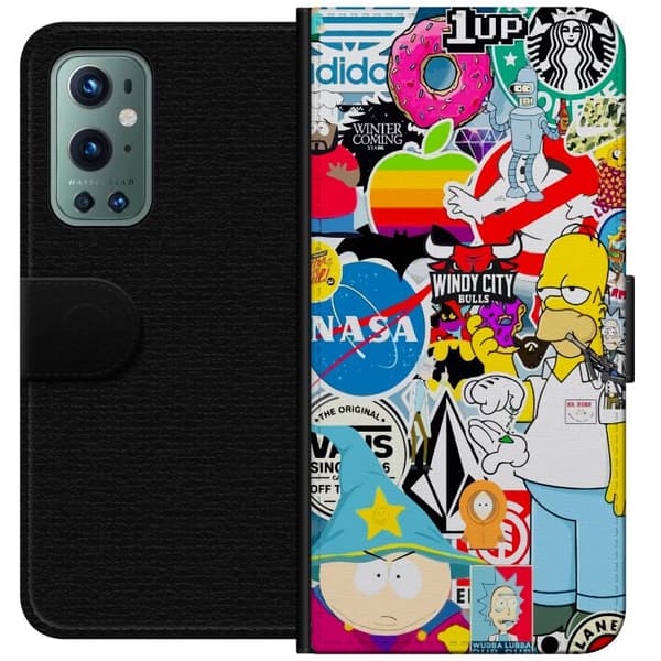 Kompatibelt Plånboksfodral till OnePlus 9 Pro Brands Mania