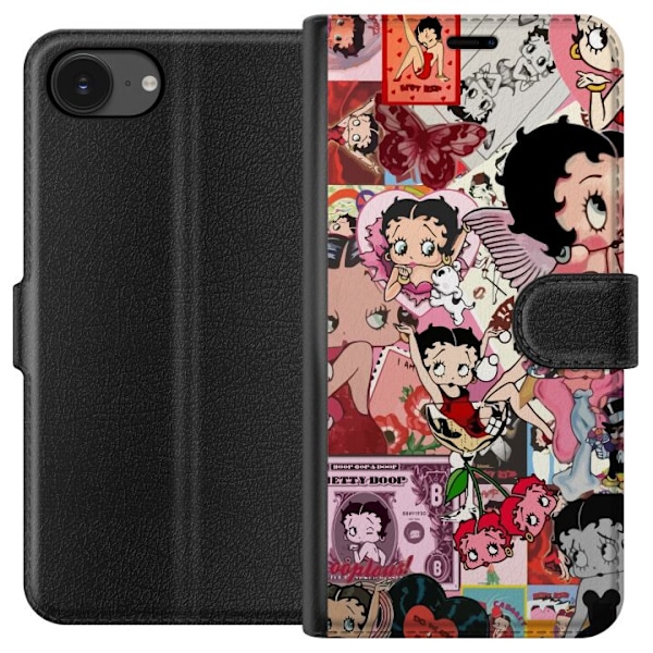 Apple iPhone 16e Plånboksfodral Betty Boop