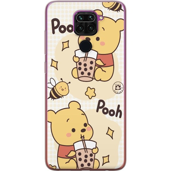 Xiaomi Redmi Note 9 Genomskinligt Skal Nalle Pooh Style – kl