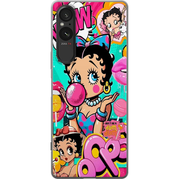 Sony Xperia 5 V Gennemsigtig cover Betty Boop