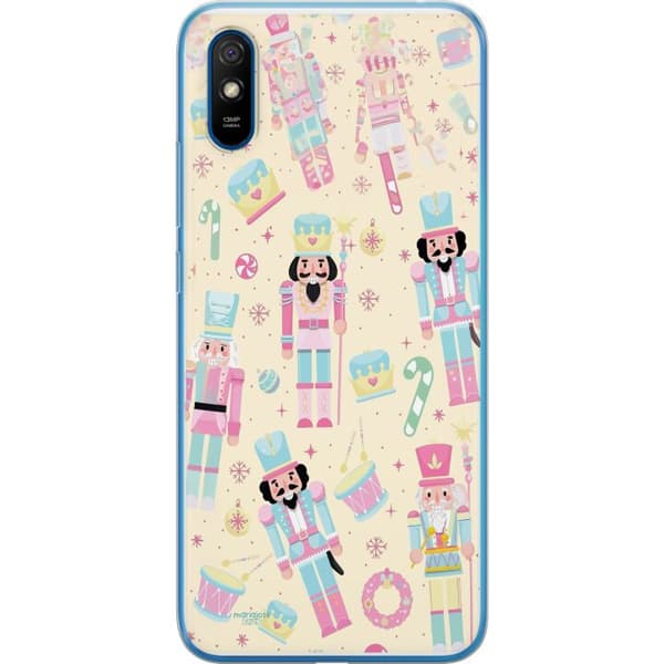 Kompatibelt Mobildeksel til Xiaomi Redmi 9A Jul rosa