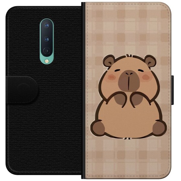 OnePlus 8 Plånboksfodral Mobilskal kawaii capybara flera figurer japansk stil