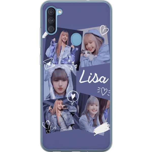 Samsung Galaxy A11 Läpinäkyvä kuori Lisa Blackpink – Aest