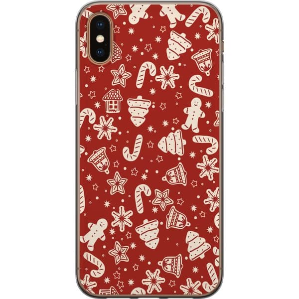 Kompatibelt Mobildeksel til Apple iPhone X God Jul