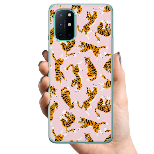 OnePlus 8T TPU Mobilcover tiger