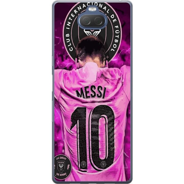 Sony Xperia 10 Plus Läpinäkyvä kuori Messi