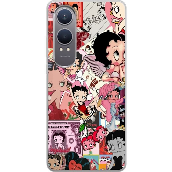 OnePlus Nord CE4 Lite Gennemsigtig cover Betty Boop