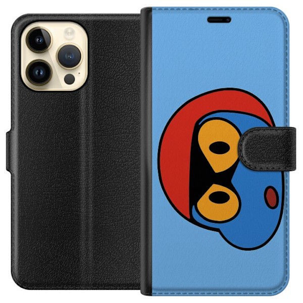 Apple iPhone 14 Pro Max Tegnebogsetui Bold Bot Head