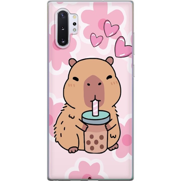 Samsung Galaxy Note10+ Läpinäkyvä kuori Kawaii Capybara Syd