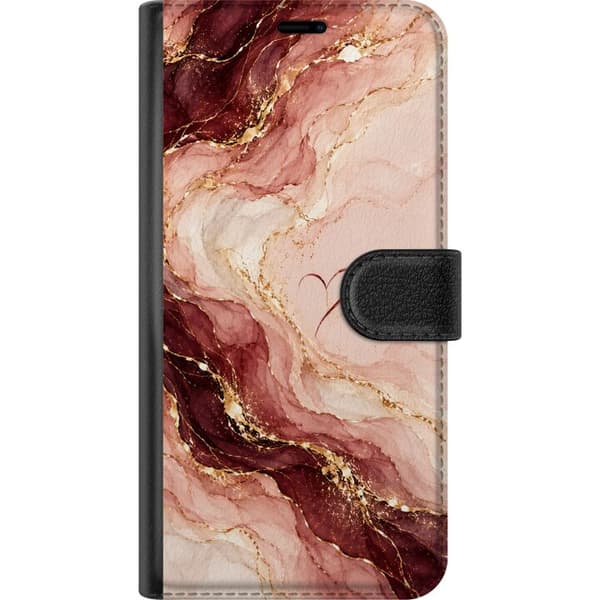Kompatibelt Plånboksfodral till Xiaomi 13 Rosenagat rosa