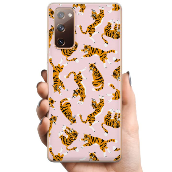 Samsung Galaxy S20 FE TPU Mobilcover tiger