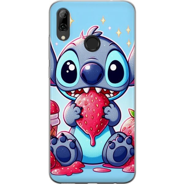 Huawei P smart 2019 Gjennomsiktig deksel Strawberry Stitch