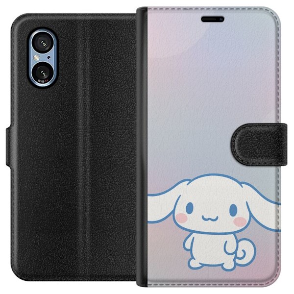 Sony Xperia 5 V Tegnebogsetui Kawaii Sanrio Cinnamonroll