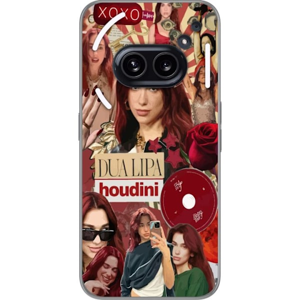 Nothing Phone (2a) Gennemsigtig cover Dua Lipa – Fashion & S