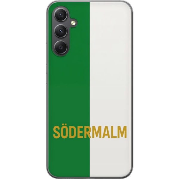 Samsung Galaxy A25 Läpinäkyvä kuori Södermalm - jalkapallo