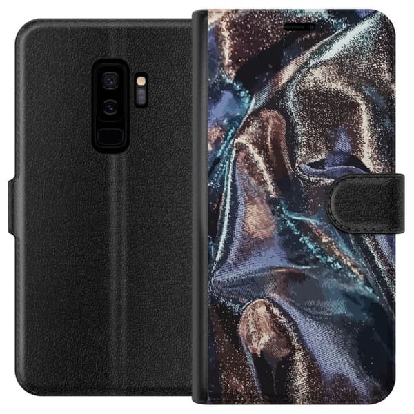 Kompatibelt Plånboksfodral till Samsung Galaxy S9+ Glitter / Silke