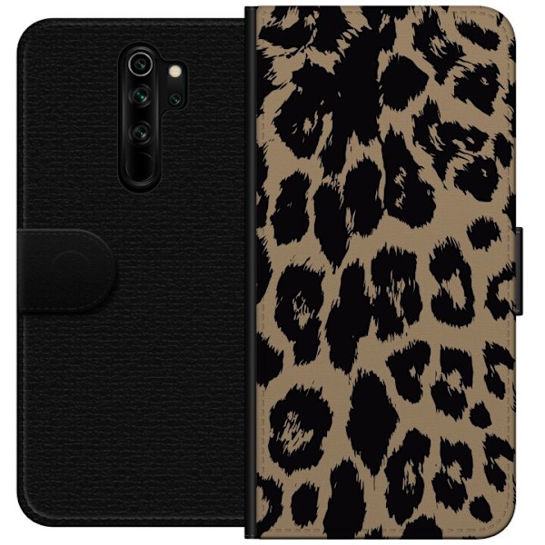 Xiaomi Redmi Note 8 Pro  Lommeboketui Leopard