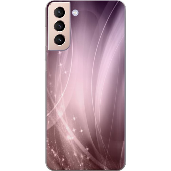 Samsung Galaxy S21 Gennemsigtig cover Lavendelstøv