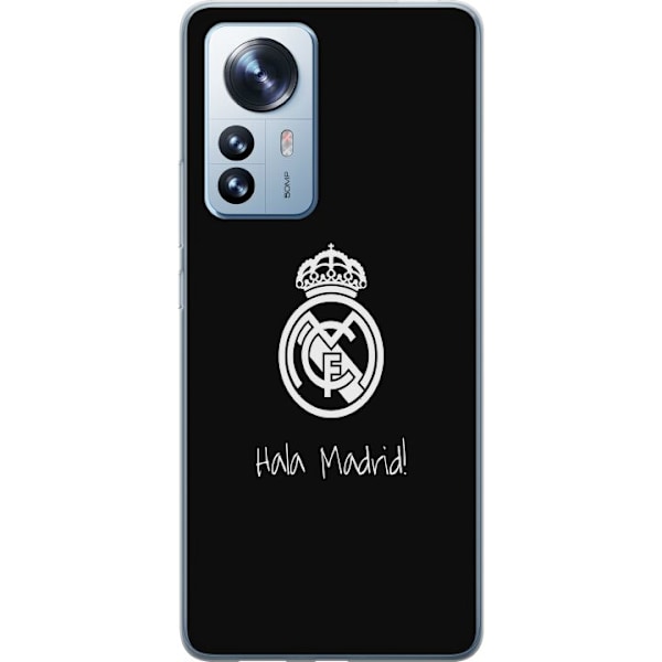 Xiaomi 12 Pro Gjennomsiktig deksel Real Madrid