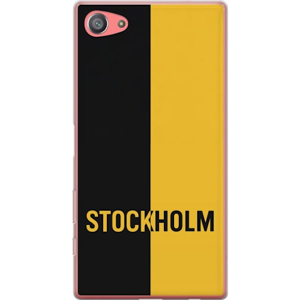 Sony Xperia Z5 Compact Gjennomsiktig deksel Stockholm – fotb