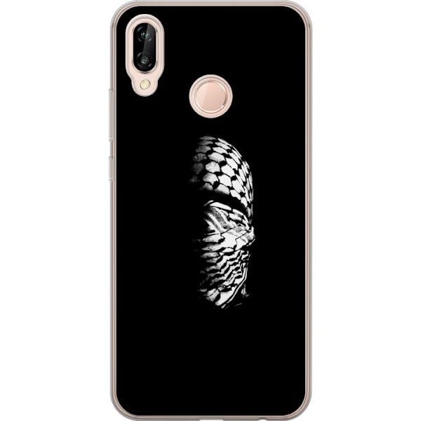 Huawei P20 lite Läpinäkyvä kuori Keffiyeh-kuviointi - klass