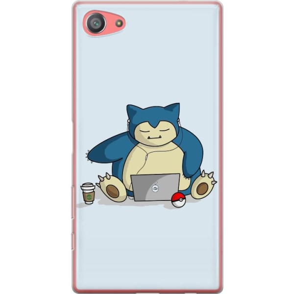 Sony Xperia Z5 Compact Gennemsigtig cover Pokemon Rolig