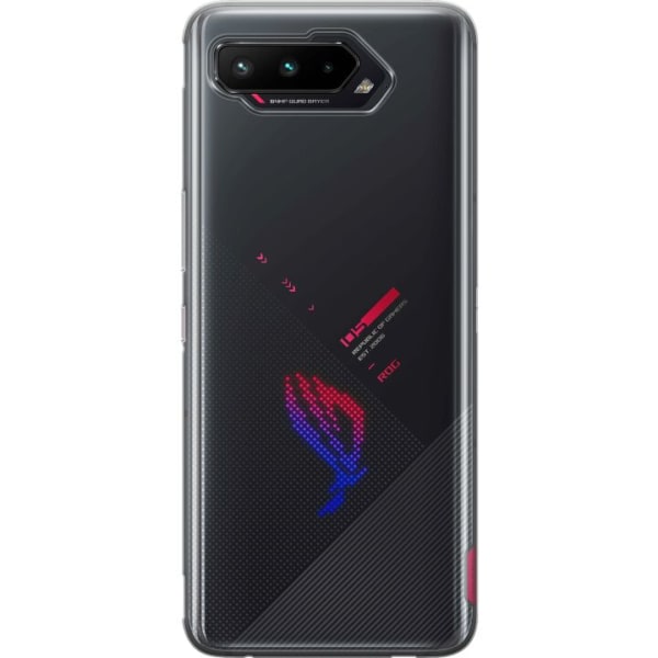 Asus ROG Phone 5 Transparent Skal TPU