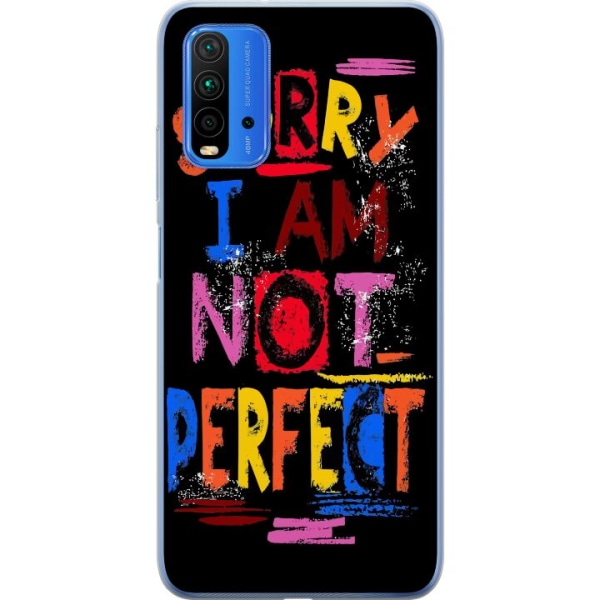 Xiaomi Redmi Note 9 4G Läpinäkyvä kuori Sorry