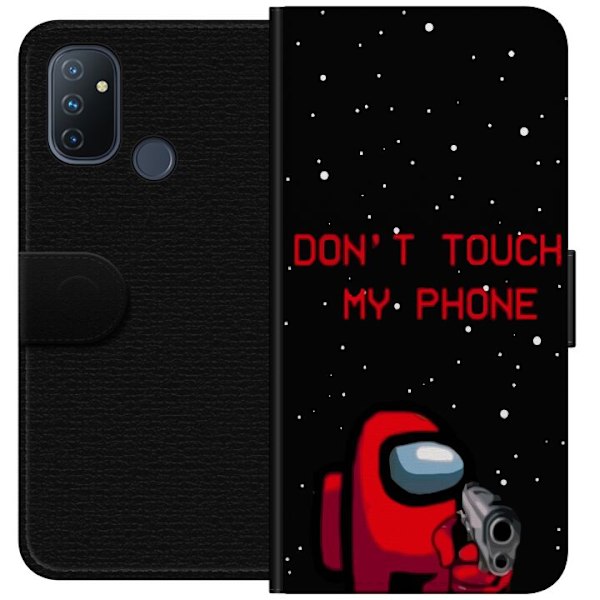 OnePlus Nord N100 Tegnebogsetui I mellem os