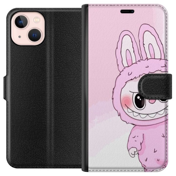 Apple iPhone 13 mini Plånboksfodral Labubu Bunny Series