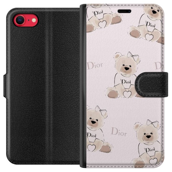 Apple iPhone 7 Lompakkokotelo Teddy Dior Vibes - ylellinen nal