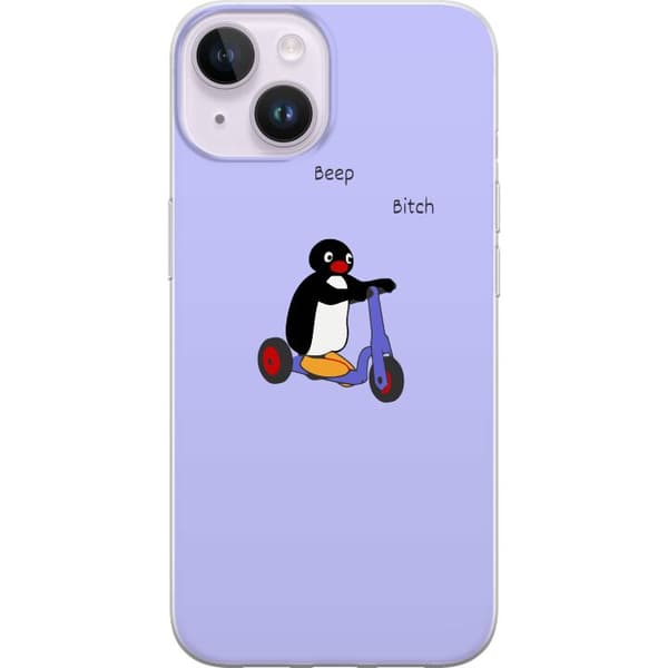 Kompatibelt Mobildeksel til Apple iPhone 14 Beep Beep Pingvin