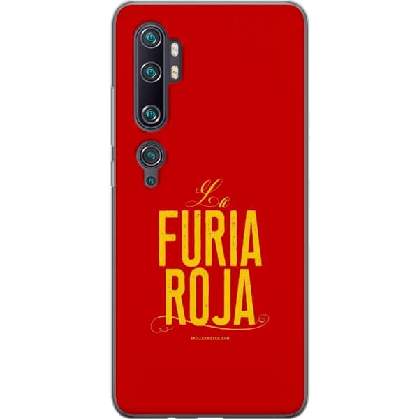 Kompatibelt Mobildeksel til Xiaomi Mi Note 10 Pro La Furia Roja rød