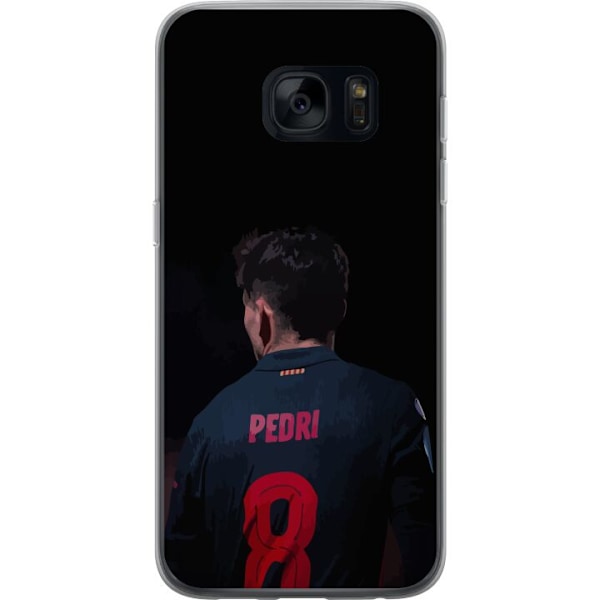 Samsung Galaxy S7 Gjennomsiktig deksel Pedri FC Barcelona Fotb