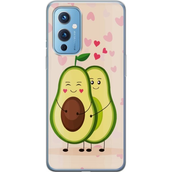 OnePlus 9 Gennemsigtig cover Avokado Kærlighed