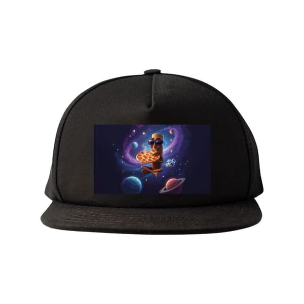 Snapback-lippalakki musta one size