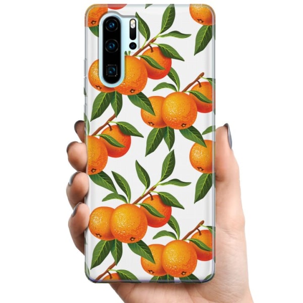 Huawei P30 Pro TPU Mobilskal Apelsin