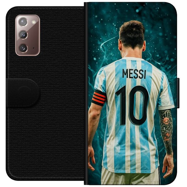 Samsung Galaxy Note20 Plånboksfodral Messi