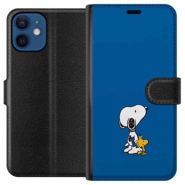 Kompatibelt Plånboksfodral till Apple iPhone 12 Snobben Snoopy