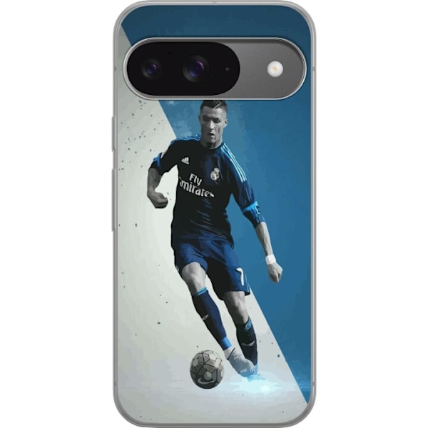 Google Pixel 9 Pro Gjennomsiktig deksel Cristiano Ronaldo