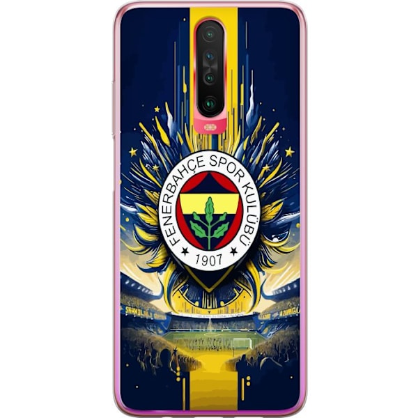 Xiaomi Redmi K30 Gennemsigtig cover Fenerbahçe SK