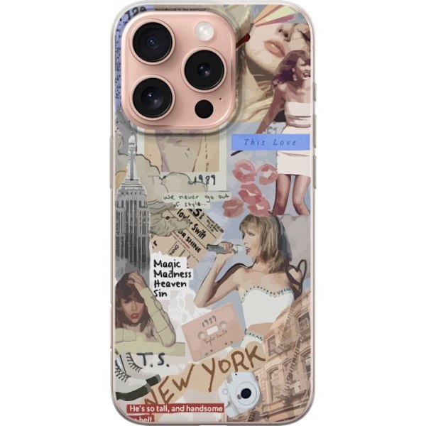 Apple iPhone 16 Pro Gennemsigtig cover Taylor Swift