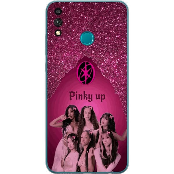 Kompatibelt Mobilskal till Honor 9X Lite KATSEYE Pinky Up rosa