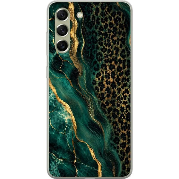 Kompatibelt Mobilskal till Samsung Galaxy S21 FE 5G Emerald Wild grön