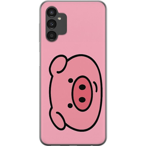 Samsung Galaxy A04s Läpinäkyvä kuori Kawaii Piggy