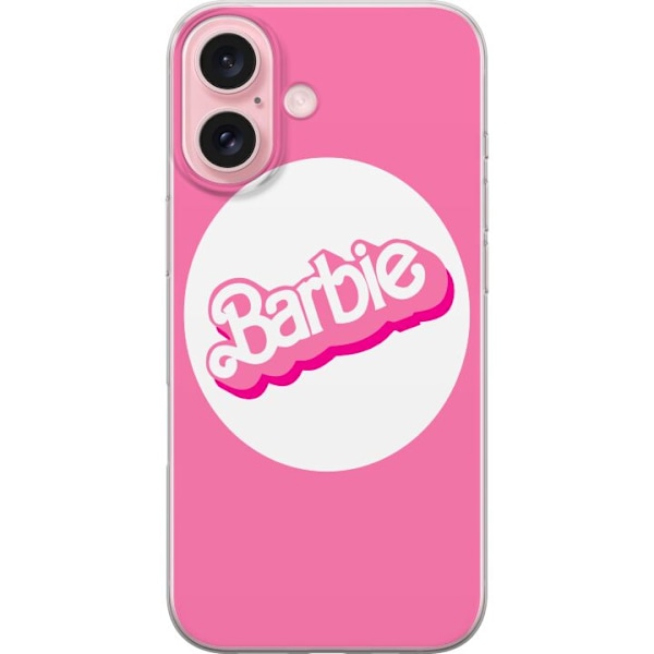 Apple iPhone 16 Gjennomsiktig deksel Barbie