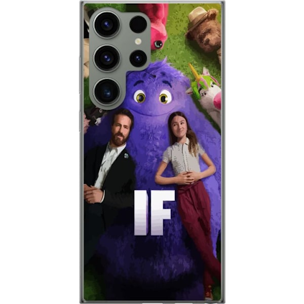 Samsung Galaxy S23 Ultra Läpinäkyvä kuori IF: Låtsaskompisar